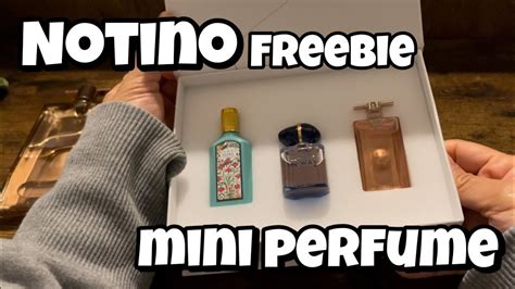 notino miniature perfume